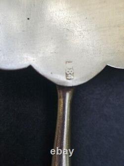 Antique Imperial Russian 84 Silver Cake Server 83 Grams, Decorative Handles Art