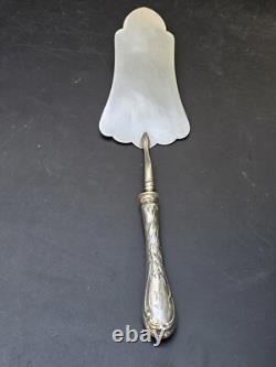 Antique Imperial Russian 84 Silver Cake Server 83 Grams, Decorative Handles Art