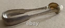 Antique Imperial Russian 84 Silver Carl Bojanowski St Petersburg Sugar Tongs