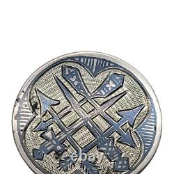 Antique Imperial Russian 84 Silver Cufflinks Royal Armorial Coat of Arms Royalty Antique Imperial Russian 84 Silver Cufflinks Royal Armorial Coat of Arms Royalty