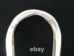 Antique Imperial Russian 84 Silver Gilt Rococo Repousse Sugar Tong Russia Empire