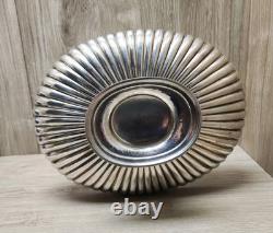 Antique Imperial Russian 84 Silver Large Swing Basket Fruit/Bread Bowl 1896