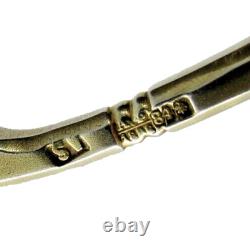 Antique Imperial Russian 84 Silver Serving Spoons c 1880 Engraved Gold Wash