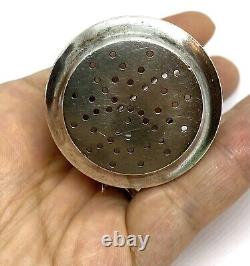 Antique Imperial Russian 84 Silver Tea Strainer 41.63g