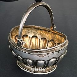Antique Imperial Russian 84 Sterling Silver Candy Dish by Morozov