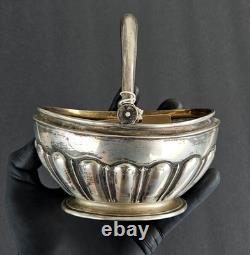 Antique Imperial Russian 84 Sterling Silver Candy Dish by Morozov