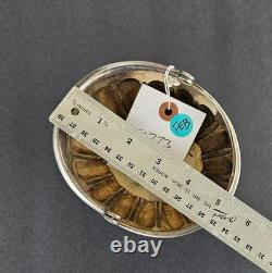 Antique Imperial Russian 84 Sterling Silver Candy Dish by Morozov