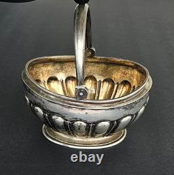 Antique Imperial Russian 84 Sterling Silver Candy Dish by Morozov