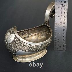 Antique Imperial Russian 84 Sterling Silver Kovsh by Grachev Brothers