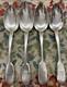 Antique Imperial Russian 84 solid silver x4 table spoons by Morozov