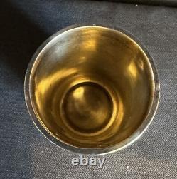 Antique Imperial Russian 84silver Kiddush/vodka Cup