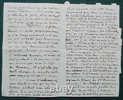 Antique Imperial Russian Antique Signed Letter Reforms Prince Nicholas Orloff