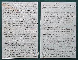 Antique Imperial Russian Antique Signed Letter Reforms Prince Nicholas Orloff