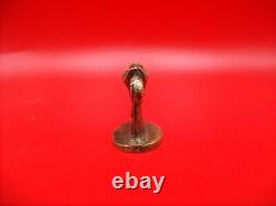 Antique Imperial Russian Brass Horse Head? Sealing Wax Seal Stamp Fob