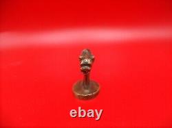 Antique Imperial Russian Brass Horse Head? Sealing Wax Seal Stamp Fob
