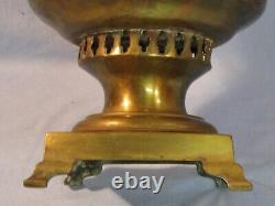 Antique Imperial Russian Brass Samovar 1880s