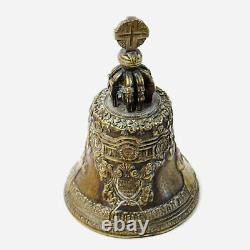 Antique Imperial Russian Bronze Bell Tsar