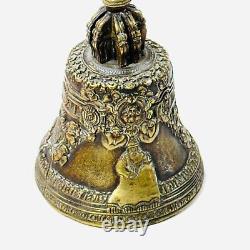 Antique Imperial Russian Bronze Bell Tsar