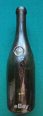 Antique Imperial Russian Champagne Bottle Romanov Double Headed Eagle c 1880