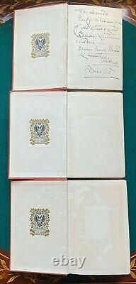 Antique Imperial Russian Christmas Books Tsar Nicholas II Romanov King Edward