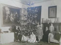 Antique Imperial Russian Christmas Photo Grand Duke Kirill Romanov King Bulgaria