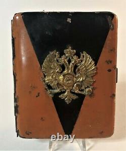 Antique Imperial Russian Cigarette Case St. George Colors