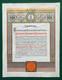 Antique Imperial Russian Coronation Proclamation for Tsar Alexander III Romanov