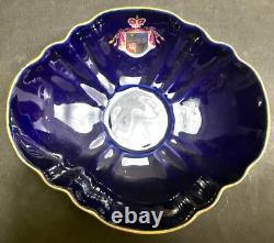 Antique Imperial Russian Cup & Saucer from Trubetskoy Family Service by Meissen