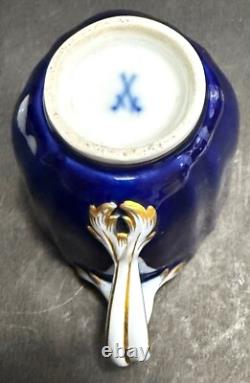 Antique Imperial Russian Cup & Saucer from Trubetskoy Family Service by Meissen