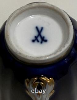 Antique Imperial Russian Cup & Saucer from Trubetskoy Family Service by Meissen