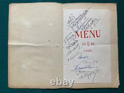 Antique Imperial Russian Emigre Pen Ink Life Guards Signed Prince Andrei Romanov