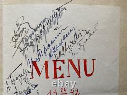 Antique Imperial Russian Emigre Pen Ink Life Guards Signed Prince Andrei Romanov