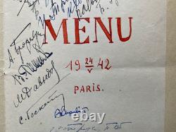Antique Imperial Russian Emigre Pen Ink Life Guards Signed Prince Andrei Romanov