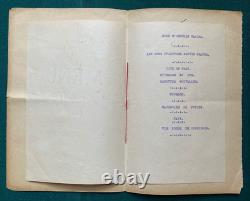 Antique Imperial Russian Emigre Pen Ink Life Guards Signed Prince Andrei Romanov