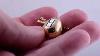Antique Imperial Russian Faberge 14k Gold And Enamel Easter Egg Pendant C1901