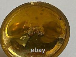 Antique Imperial Russian Faberge KF/? Silver 84 Gilded Diamonds Locket Pendant