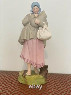 Antique Imperial Russian Gardner Porcelain Figure