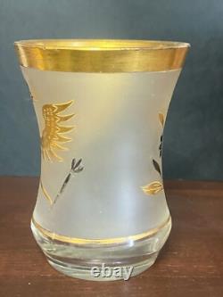 Antique Imperial Russian Glass Factory Double Headed Eagle Tsar Nicholas Romanov