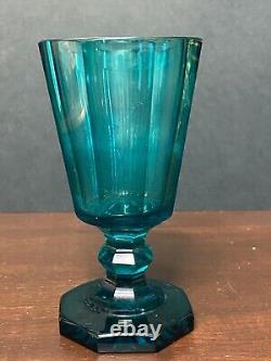 Antique Imperial Russian Glass Factory Double Headed Eagle Tsar Nicholas Romanov