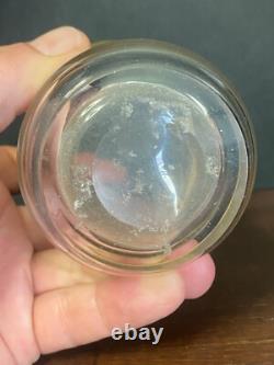 Antique Imperial Russian Glass Factory Double Headed Eagle Tsar Nicholas Romanov