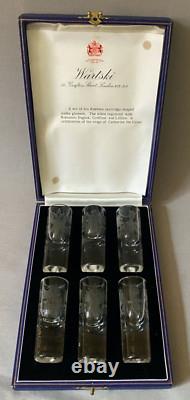 Antique Imperial Russian Glass Factory Vodka Shot Cartridge Glasses Tsar Romanov Antique Imperial Russian Glass Factory Vodka Shot Cartridge Glasses Tsar Romanov