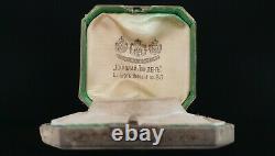 Antique Imperial Russian Gold Watch Jewelry Presentation Case Box Nikolai Linden