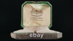 Antique Imperial Russian Gold Watch Jewelry Presentation Case Box Nikolai Linden