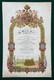 Antique Imperial Russian Grand Duchess Maria Alfred Wedding Menu Queen Victoria