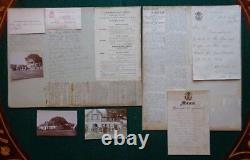 Antique Imperial Russian Grand Duke Michael Romanov Cannes Mandelieu Golf Menu