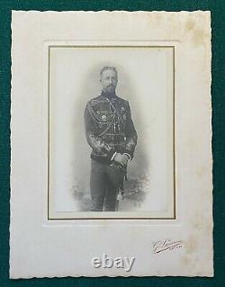Antique Imperial Russian Grand Duke Nicholas Romanov in Military Uniform