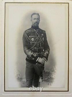 Antique Imperial Russian Grand Duke Nicholas Romanov in Military Uniform