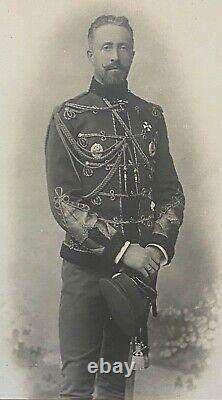 Antique Imperial Russian Grand Duke Nicholas Romanov in Military Uniform