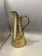 Antique Imperial Russian Hammered Brass W Copper Trim Water Pitcher Maker's Mark