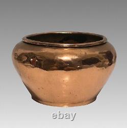 Antique Imperial Russian Hand Made Copper Bowl or Planter